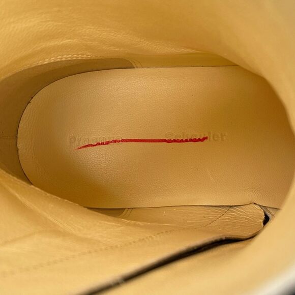 Proenza Schouler Bronco 40MM Calfskin Ankle Boots size 37.5 - Picture 10 of 13